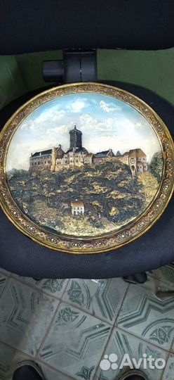 Тарелка декоративная керамика Германия