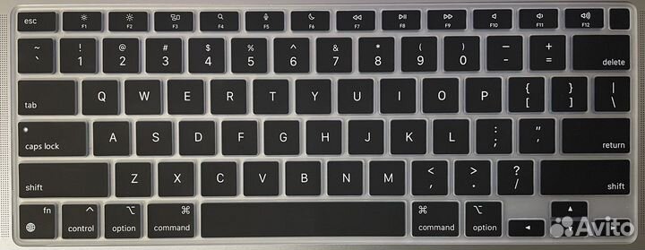 Накладка на клавиатуру MacBook Air M1, М2