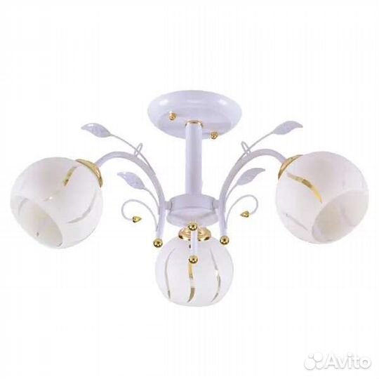 Люстра потолочная белая