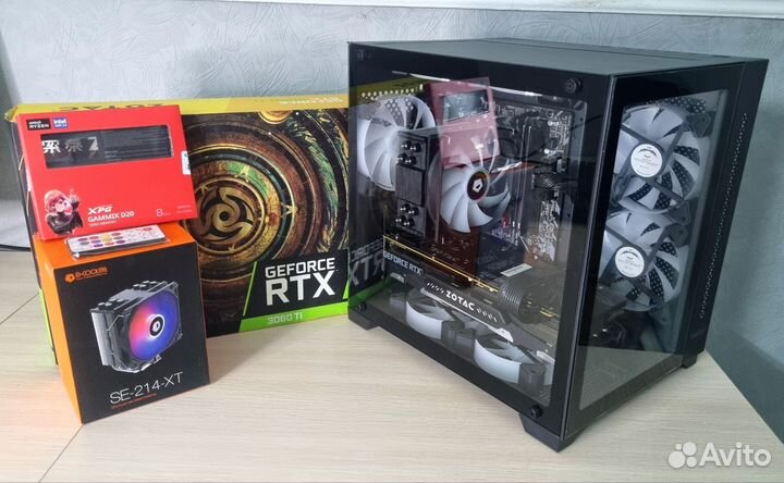 Игровой пк ryzen 5 5600/RTX 3060TI