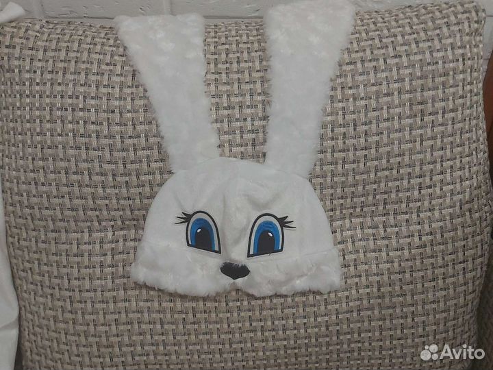 Новогодний костюм зайчика, размер 104