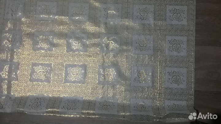 Скатерть клеенка прямоугольная ажурная