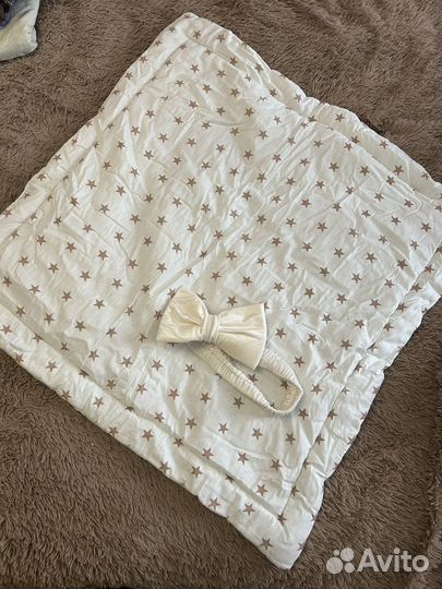 Конверт-одеяло на выписку для новорожденного