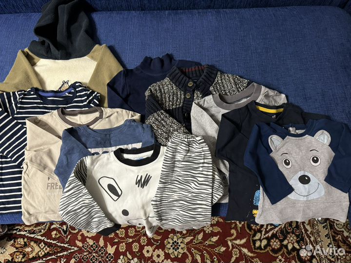 Десткие вещи бесплатно 6-18 месяцев