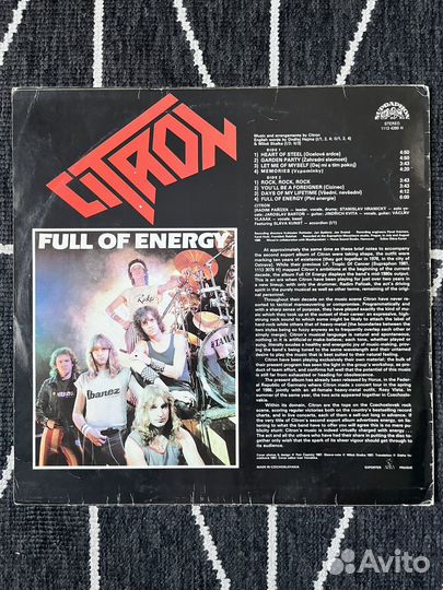 Citron - Full Of Energy