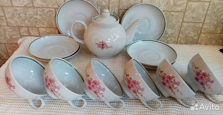 Чайный сервиз Дулево на 6 персон