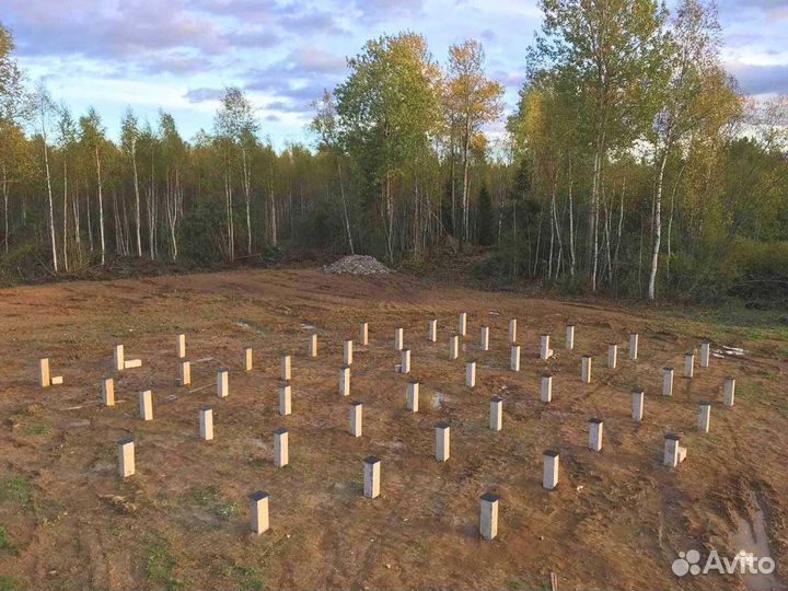 Забивные сваи, Жб сваи, Бетонные сваи