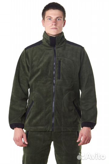 Костюм флис Серый разм.60-62 рост 176-182