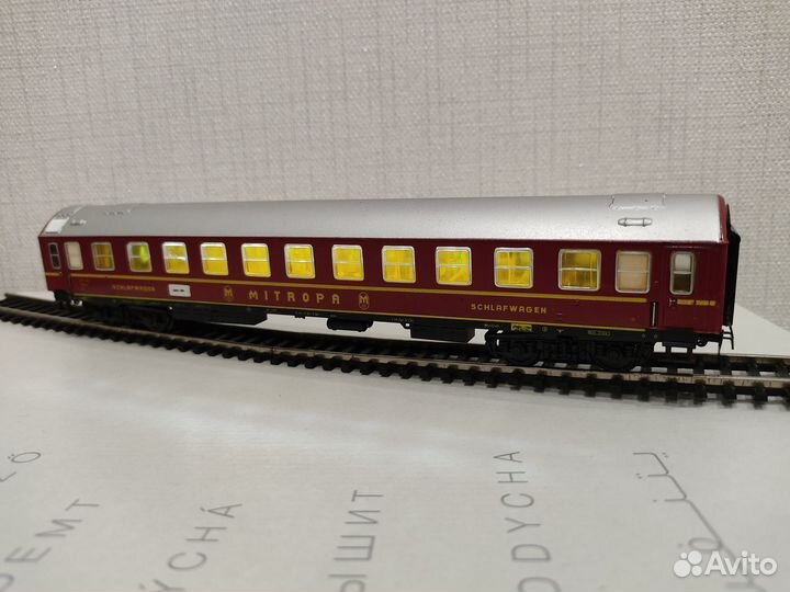 Модель 1:87 спального вагона Mitropa piko Schicht