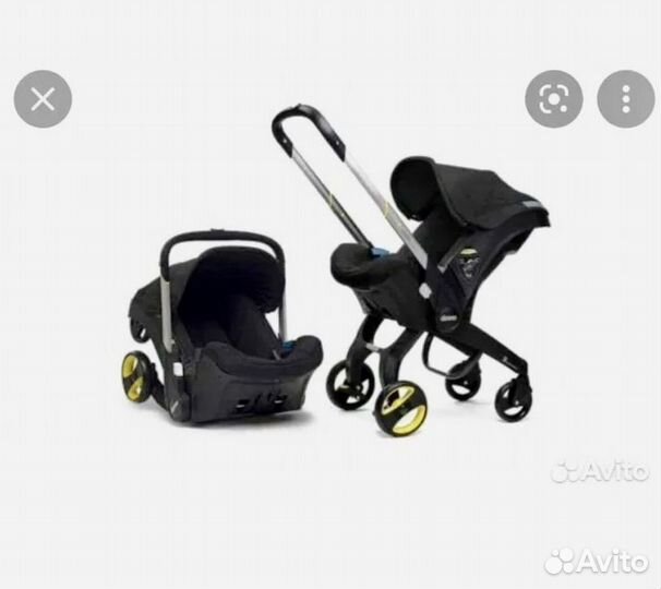 Коляска автолюлька 4 в 1
