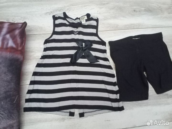 Платье Туника и лосины набор ф/Armani 80-86 рост