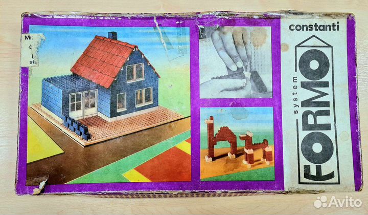 Конструктор ГДР Formo Constanti 3, бу, 282 детали