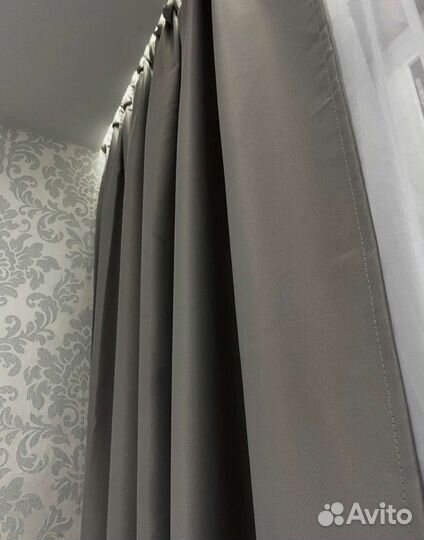 Шторы готовые 2шт блэкаут