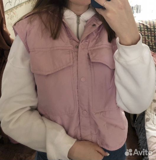 Жилет женсеий укороченный