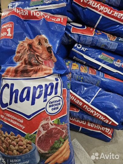 Корм chappi 15 кг