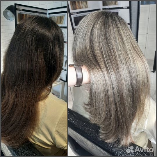 Сложное окрашивание