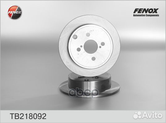 Диск тормозной Toyota Corolla 02, Corolla Lift