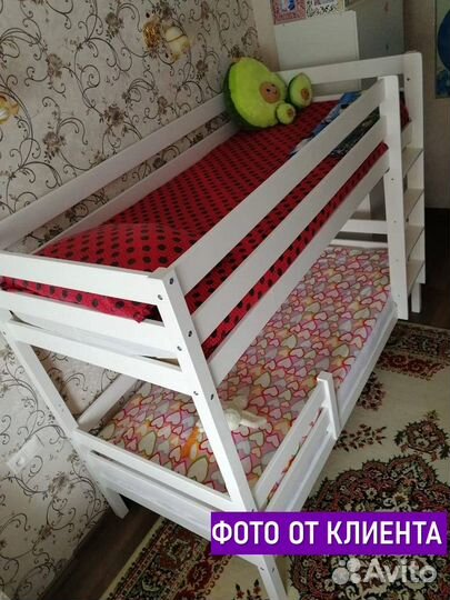 Двухъярусная кровать детская с доставкой
