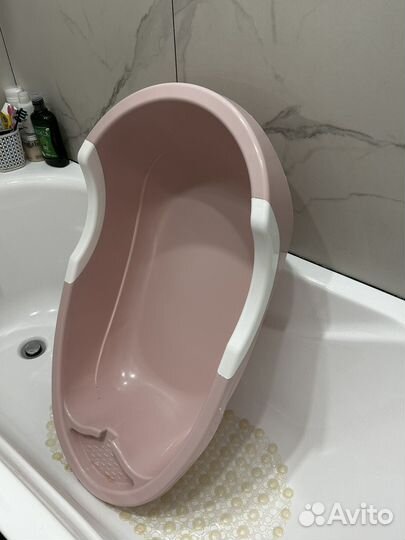 Ванночка для купания с горкой