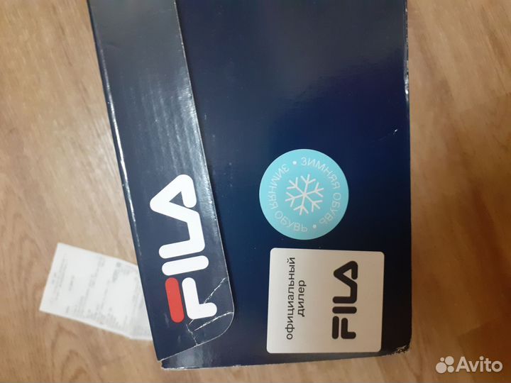 Зимние ботинки Fila 40 размер