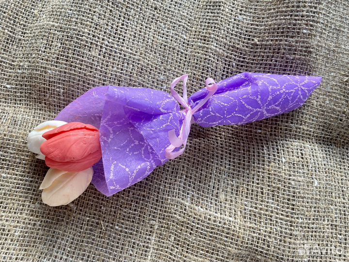 Букет из мыла