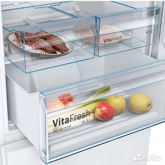 Двухкамерные холодильники Bosch KGN49xwea