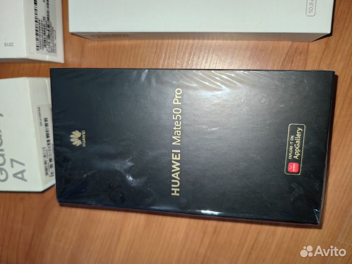 Коробка от Samsung, Huawei, Readme