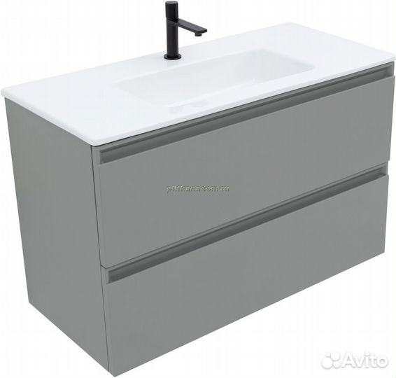 Allen Brau Eclipse 1.E1003.PGM Тумба под раковину, платина матовая