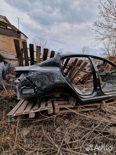 Задняя панель боковина порог rio 4