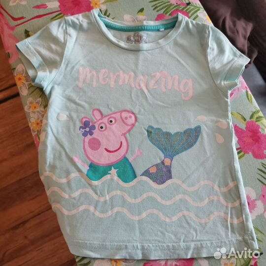 Одежда (7шт) для девочки 98-104см