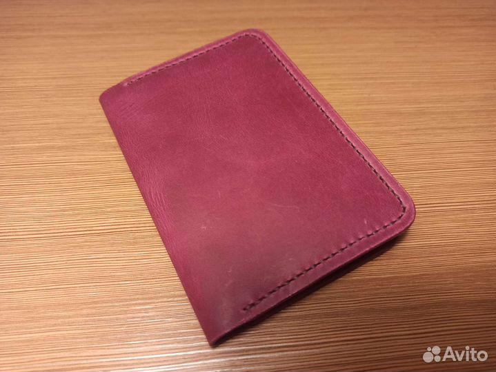 Обложка на паспорт натуральная кожа