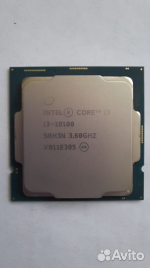 Процессор intel core i3 10100