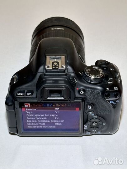 Canon EOS 600D + Canon 18-135mm