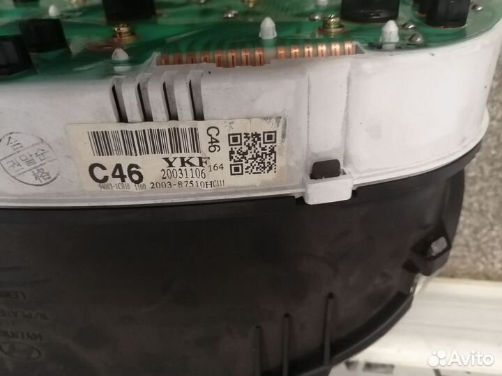 Панель приборов для Hyundai Getz