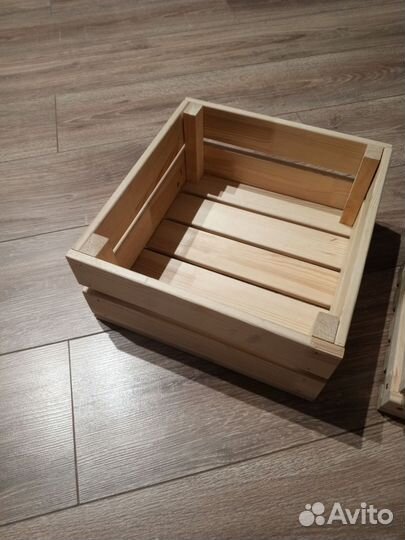 Ящик деревянный подарочный