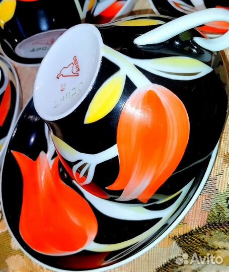 Чайный сервиз дулево на 10 персон