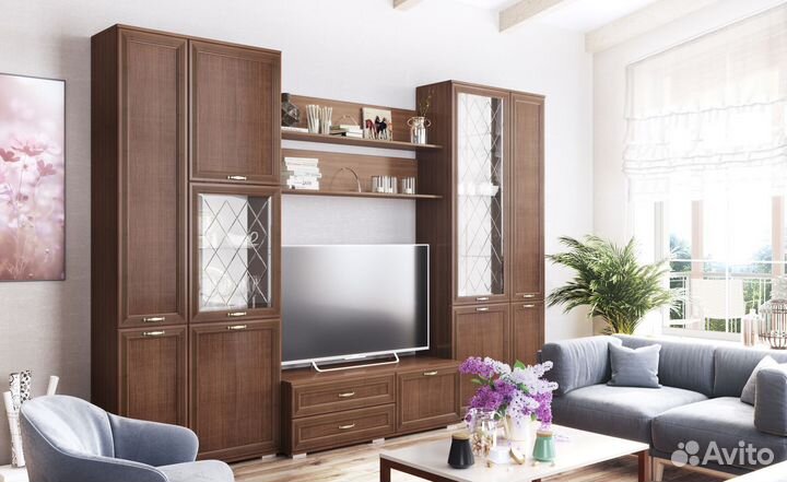 Тумба для тв с ящиками