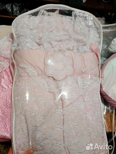 Зимний конверт + одеяло на выписку