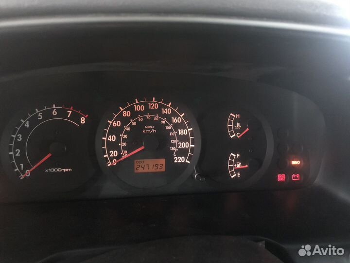 Kia Spectra 1.6 МТ, 2006, 247 000 км