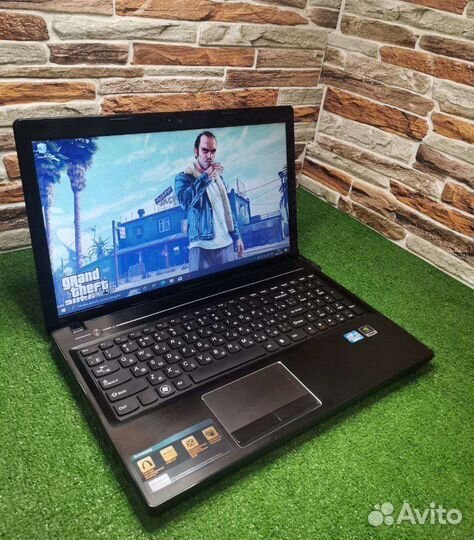 Мощный ноутбук lenovo/i7/8озу/ssd 120
