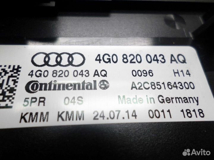 Переключатель отопителя (печки) для Audi A6 C7