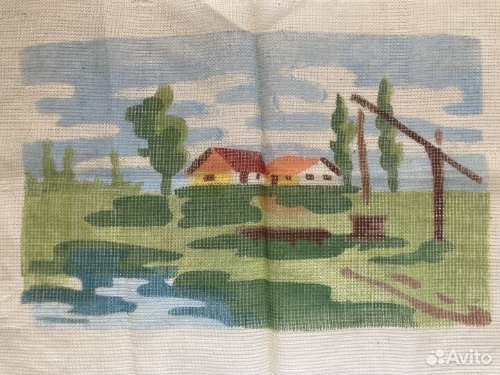 Схема для вышивания, канва