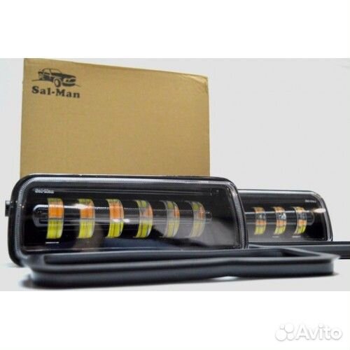 Подфарники LED Нива бег.повторители+дхо+прожектор