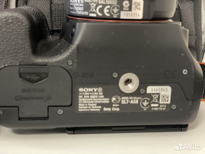 Зеркальный фотоаппарат sony