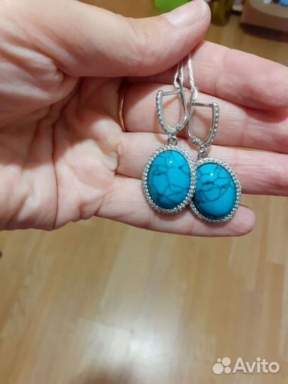 Серебряные серьги