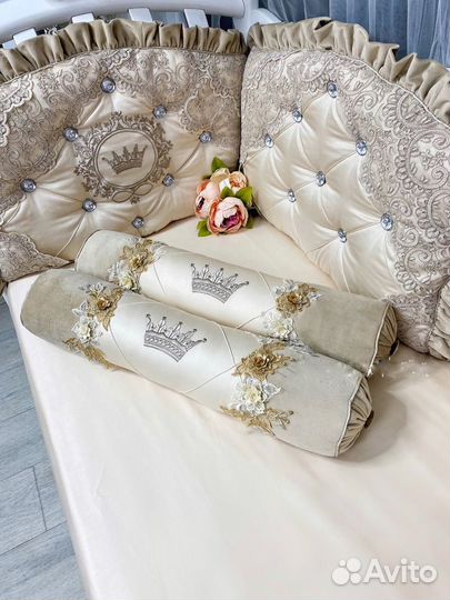 Бортики в детскую кроватку