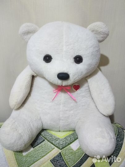 Большая мягкая игрушка медведь