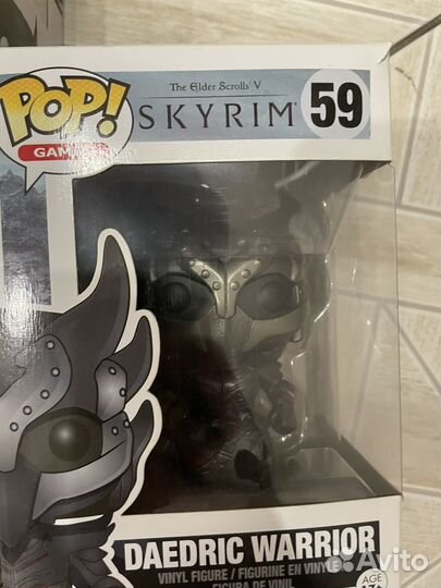 Funko pop, 59, daedric warrior