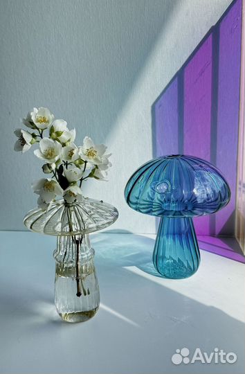 Ваза гриб для цветов