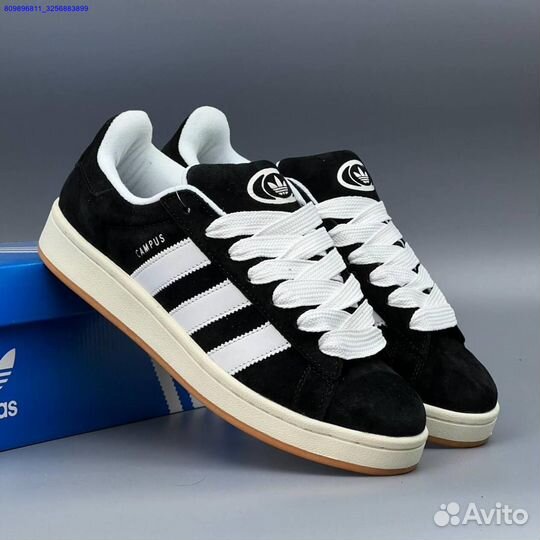Кроссовки Adidas Campus 00 Black (Арт.26716)